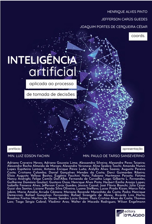 Capa do livro Inteligência Artificial Aplicada ao Processo de Tomada de Decisões