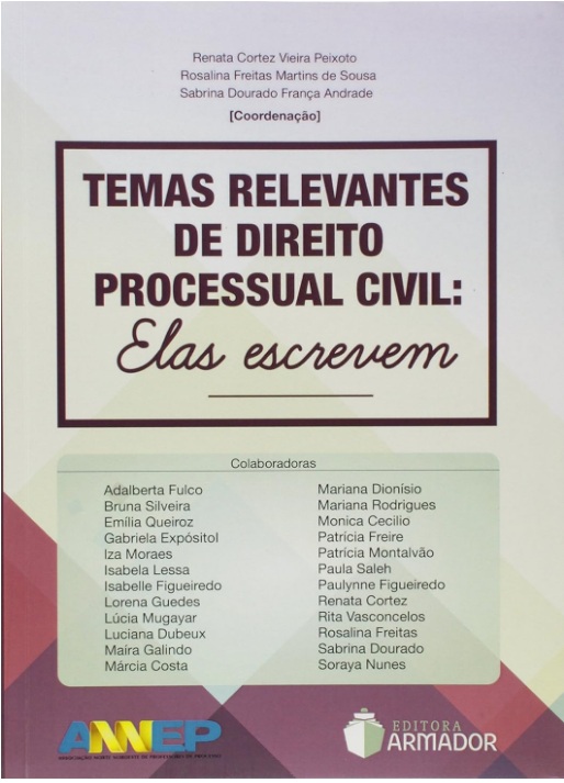 Capa do livro Temas Relevantes de Direito Processual Civil